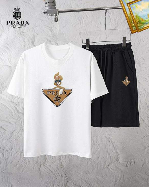Picture of Prada Shirt Pant Suits _SKUPradaM-3XL25tr25224329